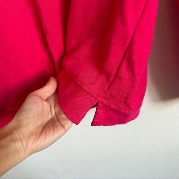 Jane+Delancey hot pink tiger print crewneck sweatshirt - Picture 4 of 8